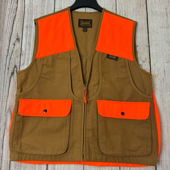 Gamehide Mens Hunting Canvas Vest size Medium - Picture 3 of 13